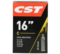 CST 070302 de Aire para Bicicleta, Negro, 16 x 1.75 - 2.50 47/62 - 305 DV 32 mm