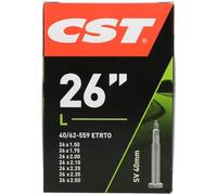 CST 071304 de Aire para Bicicleta, Negro, 26 x 1.50 - 2.50 40/62 - 559 SV40 mm