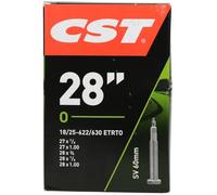 CST 071505 de Aire para Bicicleta, Negro, 28 700 x 18/25 C 18/25 - 622/630 SV60 mm