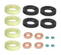 Cstearqp Moldura de Coche Junta tórica la arandela Sello del inyector de Combustible para Peugeot 207 2006 307 2004 407 2004 1314368 1233683 1432205 Interiores de automóvil