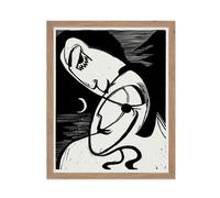 Cster Master Dictionary Art Poster - Upside Down Bat Minimalist Bketch Goth Animal - Regalo para un amigo artista - estampado gtico retro - dec