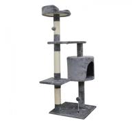 Cstore Japser Rascador con Nicho Grande Gris para gatos
