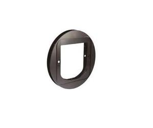 Cstore superflap puerta con microchip marrón para gatos