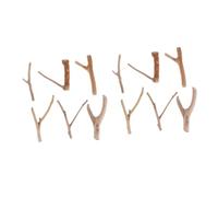 CSXMONEY 2 juegos de ramas de madera natural flotante, decoraciones de madera de terrario, decoración de acuario de reptiles