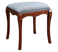 CSYQPDMBDL Banco para Piano, Banco de Piano, Sillón de tocador, Taburete de Piano, Taburete de tocador de Madera, Taburete de Comedor Sencillo(Gray-Blue)