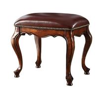 CSYQPDMBDL Banco para Piano, Banco de Piano, Sillón de tocador Taburete de Piano Taburete de tocador de Madera Taburete de Maquillaje for Dormitorio Estructura de Madera Maciza(Brown)
