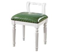 CSYQPDMBDL Banco para Piano, Banco de Piano, Sillón de tocador Taburete de Piano Taburete de tocador de Madera Taburete de Maquillaje for Dormitorio Taburete de tocador(Green)