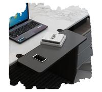 CSYQPDMBDL Bandeja para Teclado, Plataforma para Teclado, Bandeja extensora ergonómica for Escritorio con Abrazadera for Plataforma de Teclado y Soporte for Codos(Black,20"/52cm)