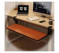 CSYQPDMBDL Bandeja para Teclado, Plataforma para Teclado, Bandeja extraíble for Teclado, cajón Deslizante for Teclado de computadora, Extensor ergonómico for Escritorio(Teak,65 * 24cm(25 * 9in))