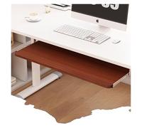 CSYQPDMBDL Bandeja para Teclado, Plataforma para Teclado, Bandeja for Teclado deslizable Debajo del Escritorio, cajón extraíble for Teclado, Estante ergonómico for Teclado(Teak,70 * 24cm)