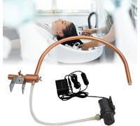 CSYQPDMBDL Estante De Circulación de Agua, Equipo de SPA con Cabezal Ajustable de 180°, con Bomba de Agua, Accesorios for Camilla de champú for Equipos de salón de masajes, for salón