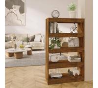 CSYQPDMBDL Estantería, Libreria, Estante de Almacenamiento de estantería, estantería de Almacenamiento de exhibición de pie for Sala de Estar, Muebles de Oficina en casa, estantería(Smoked Oak)