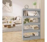 CSYQPDMBDL Estantería, Libreria, Estante de Almacenamiento de estantería, estantería de Almacenamiento de exhibición de pie for Sala de Estar, Muebles de Oficina en casa, estantería(Grey)