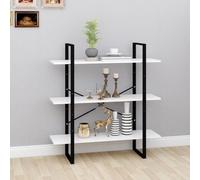 CSYQPDMBDL Estantería, Libreria, Estantería-Librería Blanco 100x30x105 cm Madera Contrachapada