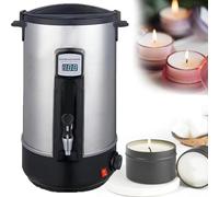 CSYQPDMBDL Fundidor de Cera para Hacer Velas, Crisol de Cera eléctrica, fundición de Cera de Vela con Boquilla de vertido rápido, Control de Temperatura(20l)