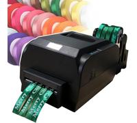 CSYQPDMBDL Máquina de Impresión de Cintas de Raso, Impresora de Cinta Digital, Hilo de Nieve imprimible, Material de poliéster y Nailon, resolución de impresión: 200 PPP
