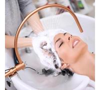 CSYQPDMBDL Marco De Circulación De Agua, Diseño de Arco de 180 Grados, 21 Salidas de Salida, Accesorios de Cama for champú Head Care, adecuados for lavabos o Camas con champú