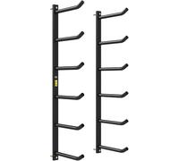 CSYQPDMBDL Perchero de Pared, Perchero Pared, Estante de almacenamiento multifunción de 2, 4 y 6 niveles for rodillos de espuma, pelotas, gimnasio, sala de entrenamiento y hogar.(110cm (43.3inch))