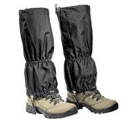 CSYQPDMBDL Polainas de Serpiente para Caza, Polainas de tobillo for exteriores for senderismo, trekking, escalada, caza y esquí.(Black)