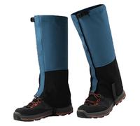 CSYQPDMBDL Polainas para Piernas, Protección de piernas for ciclismo, ideal for escalada, esquí, caza y senderismo.(Blue,X-Small)