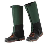 CSYQPDMBDL Polainas para Piernas, Protección de piernas for ciclismo, ideal for escalada, esquí, caza y senderismo.(Green,Medium)