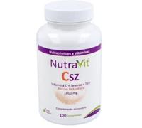 CSZ Complejo Triple Antioxidante de Vitamina C, Selenio y Zinc (100 Comprimidos) - Sinergia Avanzada para el Sistema Inmunitario y Defensas