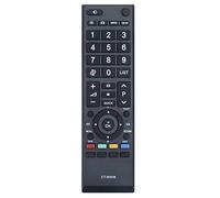 CT-90406 Mando a Distancia de Repuesto - VINABTY CT90406 Reemplace Control Remoto para Toshiba LCD TV RV550A RV600A RV700A CT 90406 Remote Controller