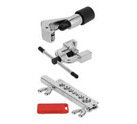 CT - Kit de herramientas para abocardar de 12,26 pulgadas, conjunto manual de expansor de tubos y cortatubos para tuberías de cobre y aluminio, herramienta de abocardado de acero