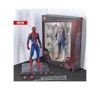 Ct Toys Spiderman Mafex 001 New Peter Parker Andrew Garfield The Amazing Spider-Man Shf Anime Action Figure Figurine Model Toys