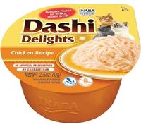 CT-TRONICS Churu Gato Dashi Delights Alimento Húmedo para Gatos (Pollo)