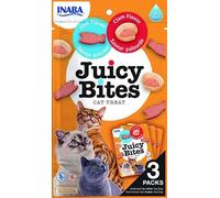 CT-TRONICS Churu Gato Juicy Bites 6x3x11 Gr (Total 198 Gr) (Pescado Y Almeja)