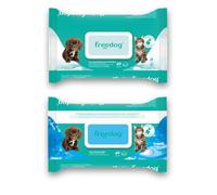 CT-TRONICS Freedog Toallitas Húmedas para Perros y Gatos | Mezclas para Más Comodidad | 6x40 Unidades | (3X Clorhexidina 3X Oculares)