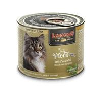 CT-TRONICS Leonardo Alimento húmedo Superior Selection [6x200g Caballo con calabacín] Sin Cereales para Gatos | Alimento Completo en Lata