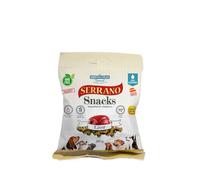 CT-TRONICS Mediterranean Natural Serrano Snacks para Perros 12X100 GR (Hígado)