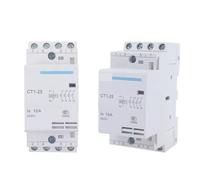 CT1-25 16A 20A 25A 4P 220V 50 o 60Hz Contactor de CA(25A 4NO)