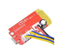 Ct14 Board 2x5w Dual Channel Stereo Module with USB Audio 5.0 3.7 to 5v DIY Set for Speaker Upgrade Red 2-Pack