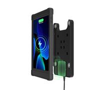 CTA Digital: Funda de Carga inductiva para iPad 7 y 8 de 10,2 Pulgadas, iPad Pro de 10,5 Pulgadas, iPad Air 3 - Negro.