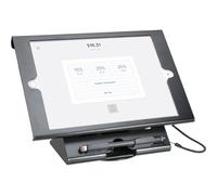 CTA Digital Pad-DSCK - Quiosco Compacto de Seguridad Dual para iPad (2017), iPad Air y iPad Pro 9.7, iPad (Gen. 2-4)