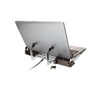 CTA Digital PAD-SSL - Cable antirrobo (Negro, Acero inoxidable, Llave, Portátil, Acrilonitrilo butadieno estireno (ABS), Metal, 434,9 mm, 142,8 mm)