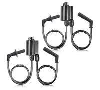 CTAB 2 juegos de bobina de encendido y capuchón de bujía for H0nda Shadow 1100, Shadow Aero 1100, Spirit 1100, Sabre 1100, ACE 1100 y VT1100 (1987-2007)