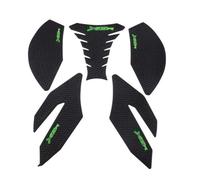 CTAB Accesorios ZX6R compatibles con Kawasaki Ninja, almohadilla de tanque de combustible, calcomanías for agarre de rodillas ZX-6R, adhesivo antideslizante for aceite ZX 6R 2019-2023(GREEN)