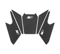 CTAB Adhesivo protector for tanque de combustible de motocicleta, rodillera for NX 500, Nx500, NX400, Nx400, años 2023 y 2024.(gray)