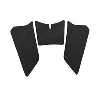 CTAB Adhesivos de goma antiarañazos for protección de tanque de aceite de motocicleta CFMOTO 450MT 450 MT, protectores laterales de tanque y empuñaduras.(Black)
