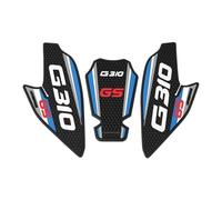 CTAB Almohadilla de tracción for tanque de motocicleta G310GS G310 GS 2024 2017-2023, pegatina antideslizante, protector de rodillas de gas, calcomanías for tanque de combustible(Blue-set)