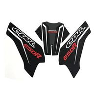 CTAB Almohadillas de agarre for tanque de motocicleta H0NDA CBR650R CBR 650R 2019 2020 2021 2022 2023, nuevas pegatinas protectoras de goma 3D for tanque de motocicleta.