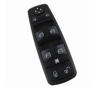 CTAB Apto for Mercedes Benz AB GL MR Class W245 W169 A150 B200 X164 2004-2012 Interruptor maestro de ventana eléctrica A1698206610 1698206610(Window Master Switch)