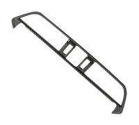 CTAB Apto for Toyota RAV4 2019 2020 2021 2022 RAV 4 XA50, cubierta embellecedora de salida de ventilación de aire acondicionado de control central de automóvil, accesorios interiores(Carbon Fiber)