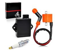 CTAB Bobina de encendido, bujía y módulo CDI compatible con Polaris Trail Boss 330 (2003-2013), Boss 325 (2000-2003) y Magnum 330 (2003-2006). Números de pieza: 3087253 y 3088209.