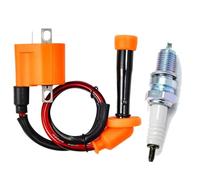 CTAB Bobina de encendido y bujía for Suzuki LTZ400 LT Z400 Quadsport Z400 2003-2009 2012 2013 33410-09F00