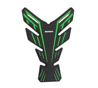 CTAB For NINJA 500 SE NINJA500 2024 Accesorios de motocicleta Pegatinas laterales antideslizantes for tanque de combustible Almohadilla impermeable Adhesivo de goma Ninja500 Se(Ivory)